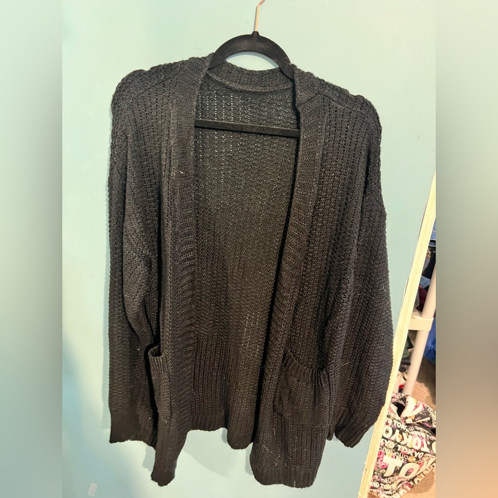 Black SHEIN cardigan
